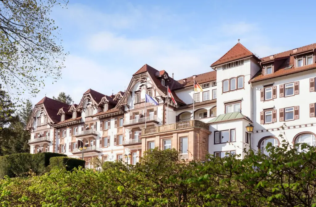 Historisches Hotelgebäude in klassischer Architektur