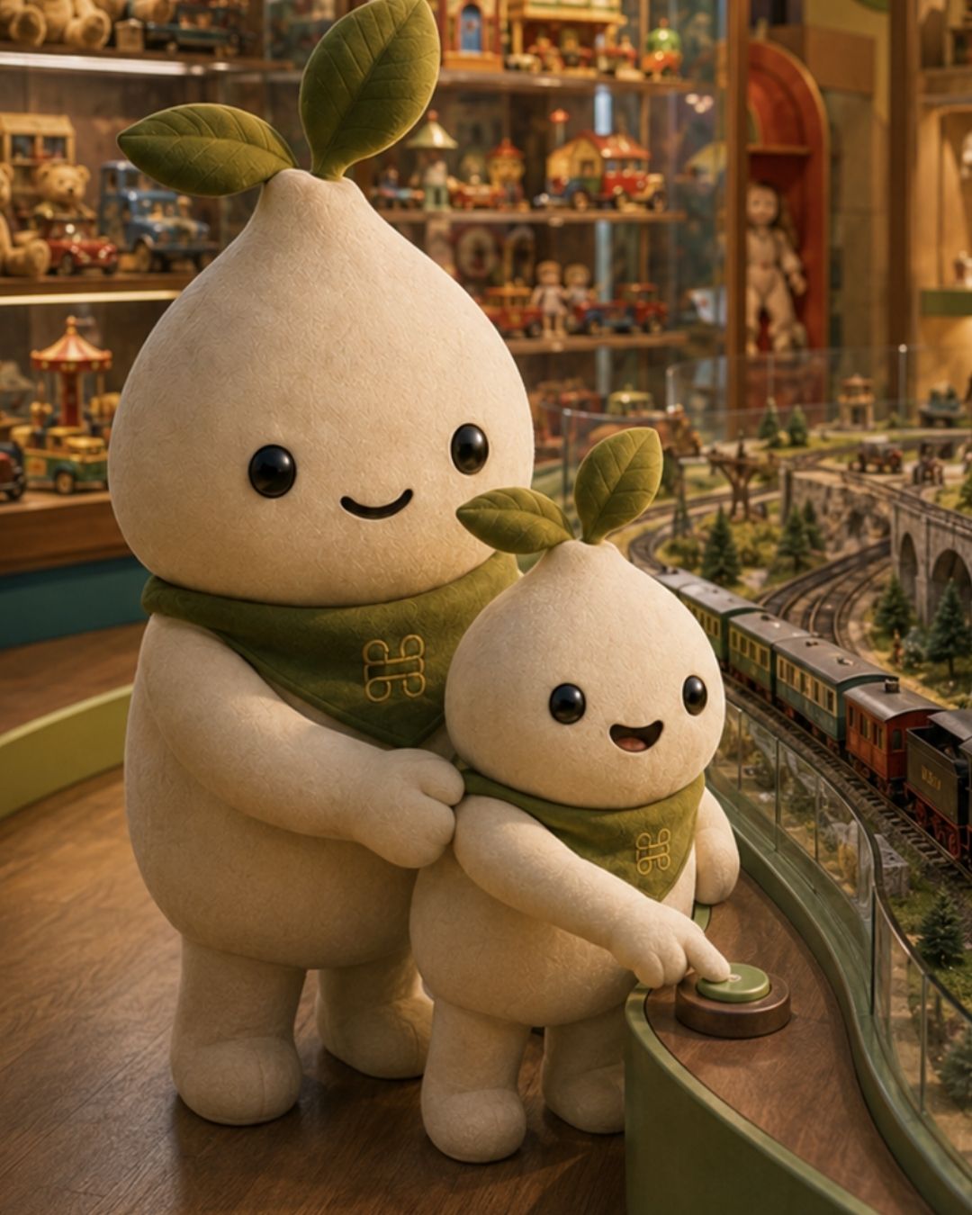 "ELOS" und "ELOS-Kind" im Spielzeigmuseum