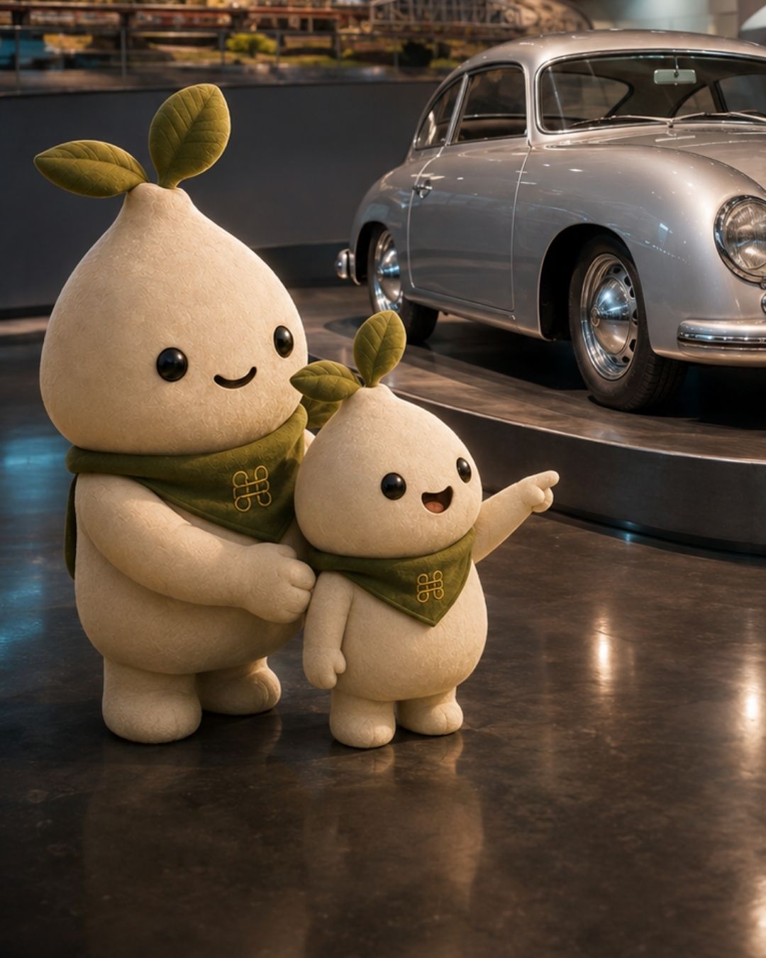 "ELOS" und "ELOS-Kind" im Traumwerk Porsche